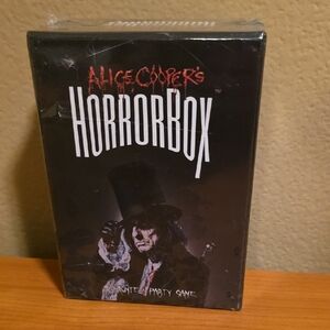 Alice Cooper's HorrorBox FITZ Games A Haunted Party Card Game Version 3
